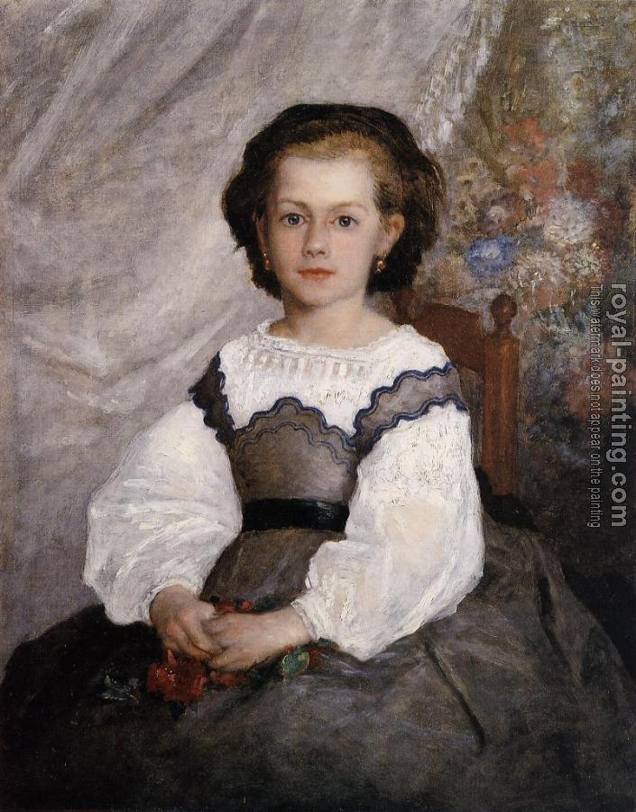 Pierre Auguste Renoir : Mademoiselle Romaine Lacaux
